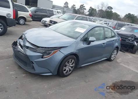 2022 Toyota Corolla Le z USA, uszkodzony, nr VIN JTDEPMAE5NJ200845